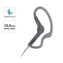 Sony Sports In-Ear Wired Earphone(MDRAS210, Black) Sony Sports In-Ear Wired Earphone(MDRAS210, Black)_2
