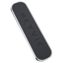 SkyVik Truhold Rectangular Stick-on Magnetic Mobile Holder (Car/Office/Home, MM-RS2S, Silver) SkyVik Truhold Rectangular Stick-on Magnetic Mobile Holder (Car/Office/Home, MM-RS2S, Silver)_1