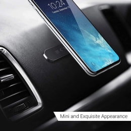 SkyVik Truhold Rectangular Stick-on Magnetic Mobile Holder (Car/Office/Home, MM-RS2B, Black) SkyVik Truhold Rectangular Stick-on Magnetic Mobile Holder (Car/Office/Home, MM-RS2B, Black)_5