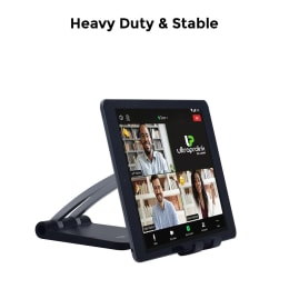 UltraProlink Table Top Stand Universal Phone Holder for Tablets and Smartphones (Multi view Angle, UM1030, Black) UltraProlink Table Top Stand Universal Phone Holder for Tablets and Smartphones (Multi view Angle, UM1030, Black)_4