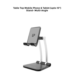 UltraProlink Table Top Stand Universal Phone Holder for Tablets and Smartphones (Multi view Angle, UM1030, Black) UltraProlink Table Top Stand Universal Phone Holder for Tablets and Smartphones (Multi view Angle, UM1030, Black)_7