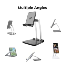 UltraProlink Table Top Stand Universal Phone Holder for Tablets and Smartphones (Multi view Angle, UM1030, Black) UltraProlink Table Top Stand Universal Phone Holder for Tablets and Smartphones (Multi view Angle, UM1030, Black)_8