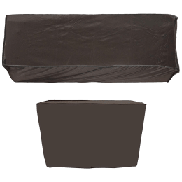 Kuber Industries Cover For Air Conditioner (For Indoor and Outdoor Unit, CTKTC034047, Brown) Kuber Industries Cover For Air Conditioner (For Indoor and Outdoor Unit, CTKTC034047, Brown)_1