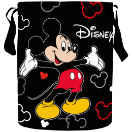 Kuber Industries Disney Cotton Laundry Bag (Waterproof, KUBMART1590, Black) Kuber Industries Disney Cotton Laundry Bag (Waterproof, KUBMART1590, Black)_1