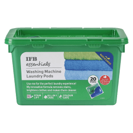 IFB Essentials Washing Machine Laundry Pods (20 pods (490ml), Washing Machine La, Green) IFB Essentials Washing Machine Laundry Pods (20 pods (490ml), Washing Machine La, Green)_1