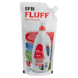 IFB Essentials Fluff Liquid Detergent Refill Pack for Front Load Washing Machines (500ml, Fluff Refill pack, White) IFB Essentials Fluff Liquid Detergent Refill Pack for Front Load Washing Machines (500ml, Fluff Refill pack, White)_1