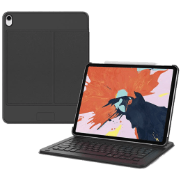 Cygnett TypePro Micro-Fibre Smart Keyboard Case For iPad Pro 11 Inch (Adjustable Viewing Angles, CY2788TPIKB, Black) Cygnett TypePro Micro-Fibre Smart Keyboard Case For iPad Pro 11 Inch (Adjustable Viewing Angles, CY2788TPIKB, Black)_1