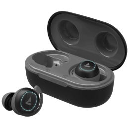 boat bluetooth earbuds with mic