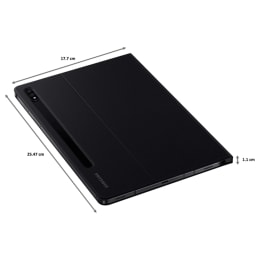 Samsung Plastic Book Cover for Galaxy Tab S7 (Sleek Design, EF-BT870PBEGIN, Black) Samsung Plastic Book Cover for Galaxy Tab S7 (Sleek Design, EF-BT870PBEGIN, Black)_3