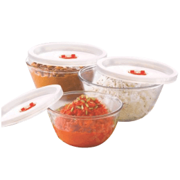 Borosil 1.3 litres Glass Mixing Bowl with Lid (Microwavable Serveware, IH22MB05213EC, Transparent) Borosil 1.3 litres Glass Mixing Bowl with Lid (Microwavable Serveware, IH22MB05213EC, Transparent) _1