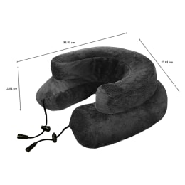 Cabeau Evolution Poly Travel Neck Pillow (TPPO2429, Charcoal Grey) Cabeau Evolution Poly Travel Neck Pillow (TPPO2429, Charcoal Grey)_2