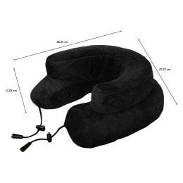 Cabeau Evolution Poly Travel Neck Pillow (TPPO2405, Midnight Black) Cabeau Evolution Poly Travel Neck Pillow (TPPO2405, Midnight Black)_2
