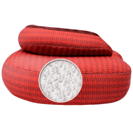 Cabeau Evo Microbead Travel Neck Pillow (TPEM2627, Red) Cabeau Evo Microbead Travel Neck Pillow (TPEM2627, Red)_3