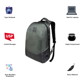 EUME Wave 26 Litres Massager Backpack for Laptop (Grey) EUME Wave 26 Litres Massager Backpack for Laptop (Grey)_6