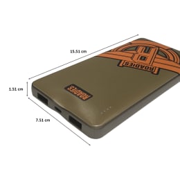 Croma 10000 mAh Roadies Power Bank (CRCA0069, Military Green) Croma 10000 mAh Roadies Power Bank (CRCA0069, Military Green)_2