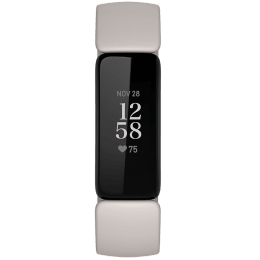 fitbit with earbuds