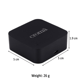 Croma Smart Wi-Fi Infrared Remote Control (CRCP1006, Black) Croma Smart Wi-Fi Infrared Remote Control (CRCP1006, Black)_3