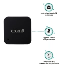 Croma Smart Wi-Fi Infrared Remote Control (CRCP1006, Black) Croma Smart Wi-Fi Infrared Remote Control (CRCP1006, Black)_5