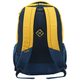Skybags Strider 04 30 Litres 900D Polyester Backpack (In-Built Rain Cover, BPSTRD4HYLW, Yellow/Blue) Skybags Strider 04 30 Litres 900D Polyester Backpack (In-Built Rain Cover, BPSTRD4HYLW, Yellow/Blue)_3