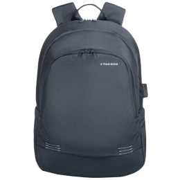 Tucano Forte 27 Litres Nylon Backpack for 14 Inch Laptop and 15 Inch MacBook (Adjustable Shoulder Straps, BKFOR14-B, Blue) Tucano Forte 27 Litres Nylon Backpack for 14 Inch Laptop and 15 Inch MacBook (Adjustable Shoulder Straps, BKFOR14-B, Blue)_1