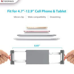NeoPack Unimount For Mobile Phones and Tablets (360-Degree Rotatable, USTWH, White) NeoPack Unimount For Mobile Phones and Tablets (360-Degree Rotatable, USTWH, White)_4