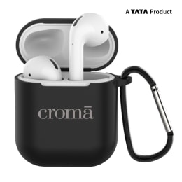 Croma Full Cover Case for Apple AirPods (CRCA0082, Black) Croma Full Cover Case for Apple AirPods (CRCA0082, Black)_2