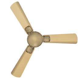 Havells Enticer Art Aafreen 120cm Sweep 3 Blade Ceiling Fan (Dust Resistant, FHCETSTBEG48, Beige) Havells Enticer Art Aafreen 120cm Sweep 3 Blade Ceiling Fan (Dust Resistant, FHCETSTBEG48, Beige)_1