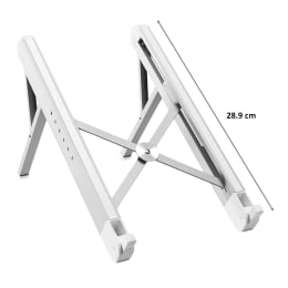 NeoPack Laptop Riser For Laptops (Multiple Locking Angles, FLRWH, White) NeoPack Laptop Riser For Laptops (Multiple Locking Angles, FLRWH, White)_2