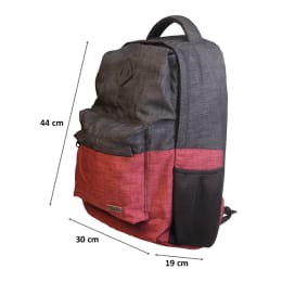 Croma Classic 40 Litres Backpack for 14 Inch Laptop (Padded Shoulder Strap, CRXL5211, Grey) Croma Classic 40 Litres Backpack for 14 Inch Laptop (Padded Shoulder Strap, CRXL5211, Grey)_2