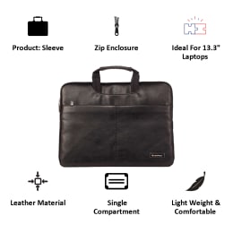 NeoPack 13.3 inch Laptop Sleeve (9BK13, Black) NeoPack 13.3 inch Laptop Sleeve (9BK13, Black)_6