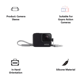 Go Pro Silicone Point & Shoot Sleeve (ACSST-001, Black) Go Pro Silicone Point & Shoot Sleeve (ACSST-001, Black)_3
