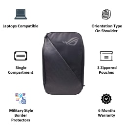 Asus Rog Backpack for 15 Inch Laptop (ROGBP1502G, Black) Asus Rog Backpack for 15 Inch Laptop (ROGBP1502G, Black)_5