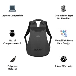 RoadGods Zarc Anti-Theft Backpack for Laptop (GD-ZA-ME-BP, Melange) RoadGods Zarc Anti-Theft Backpack for Laptop (GD-ZA-ME-BP, Melange)_5