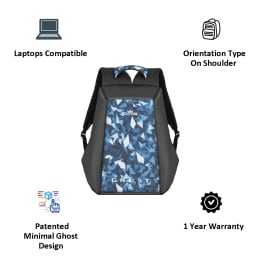 RoadGods Ghost Anti-Theft Backpack for Laptop (RG-GH-BC-BP, Black/Blue) RoadGods Ghost Anti-Theft Backpack for Laptop (RG-GH-BC-BP, Black/Blue)_5