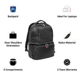 Manfrotto Active II Advanced Camera and Laptop Backpack (Interchangeable Dividers, MB MA-BP-A2, Black) Manfrotto Active II Advanced Camera and Laptop Backpack (Interchangeable Dividers, MB MA-BP-A2, Black)_7