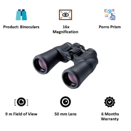 Nikon Aculon 16x - 50mm Optical Binoculars (A211, Black) Nikon Aculon 16x - 50mm Optical Binoculars (A211, Black)_3