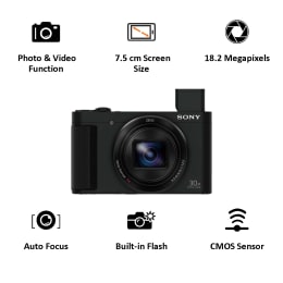 Sony Cybershot 18.2 MP Point & Shoot Camera (DSC- HX90V, Black) Sony Cybershot 18.2 MP Point & Shoot Camera (DSC- HX90V, Black)_6