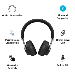 Itek Voice Enabled Wireless Bluetooth Stereo Headphone (Black) Itek Voice Enabled Wireless Bluetooth Stereo Headphone (Black)_3
