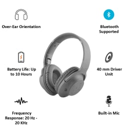 Ant Audio Treble Bluetooth Headphones (1000, Black) Ant Audio Treble Bluetooth Headphones (1000, Black)_3