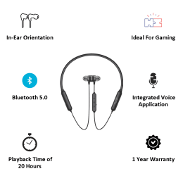 Playgo Wireless Earphones (N23, Black) Playgo Wireless Earphones (N23, Black)_3