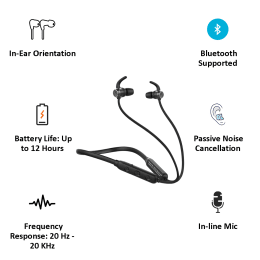 Ant Audio Wave Sports Bluetooth Earphones (525, Black) Ant Audio Wave Sports Bluetooth Earphones (525, Black)_3