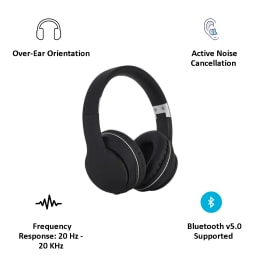 HP BH10 Over-Ear Bluetooth Headphones (9WZ46PA#ACJ, Black) HP BH10 Over-Ear Bluetooth Headphones (9WZ46PA#ACJ, Black)_3