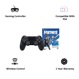 Sony Fortnite Bundle Wireless Controller For PS4 (5 Meter Operating Range, Dualshock 4, Jet Black) Sony Fortnite Bundle Wireless Controller For PS4 (5 Meter Operating Range, Dualshock 4, Jet Black)_7