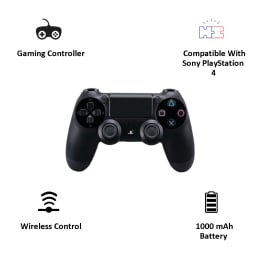 Sony Dualshock 4 Wireless Controller for PlayStation 4 (Black) Sony Dualshock 4 Wireless Controller for PlayStation 4 (Black)_6