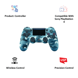 Sony DualShock 4 Wireless Controller for PS4 (CUH-ZCT2E25, Blue) Sony DualShock 4 Wireless Controller for PS4 (CUH-ZCT2E25, Blue)_5