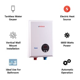Venus Quik Instant Water Geyser (6800 Watts, Q68, White) Venus Quik Instant Water Geyser (6800 Watts, Q68, White)_3