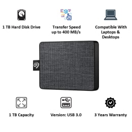 Seagate One Touch 1TB Hard Disk Drive (STJE1000400, Black) Seagate One Touch 1TB Hard Disk Drive (STJE1000400, Black)_3