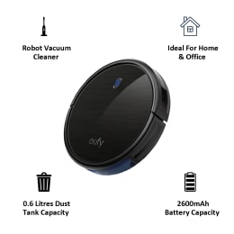 Eufy RoboVac 11S Robotic Vacuum Cleaner (0.6 L, T2108111, Black) Eufy RoboVac 11S Robotic Vacuum Cleaner (0.6 L, T2108111, Black)_3