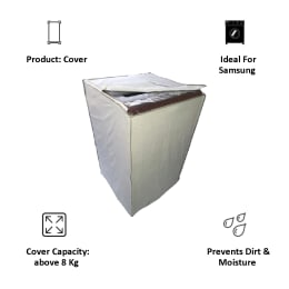 CNS Top Load 8-11 Kg Samsung Washing Machine Cover (Grey) CNS Top Load 8-11 Kg Samsung Washing Machine Cover (Grey)_6