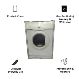 CNS Front Load Washing Machine Cover (Grey) CNS Front Load Washing Machine Cover (Grey)_6
